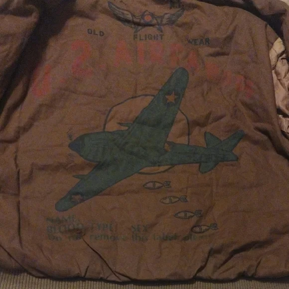 vintage U2 Wear Me Out leather bomber flight jacket. - Picture 16 of 16